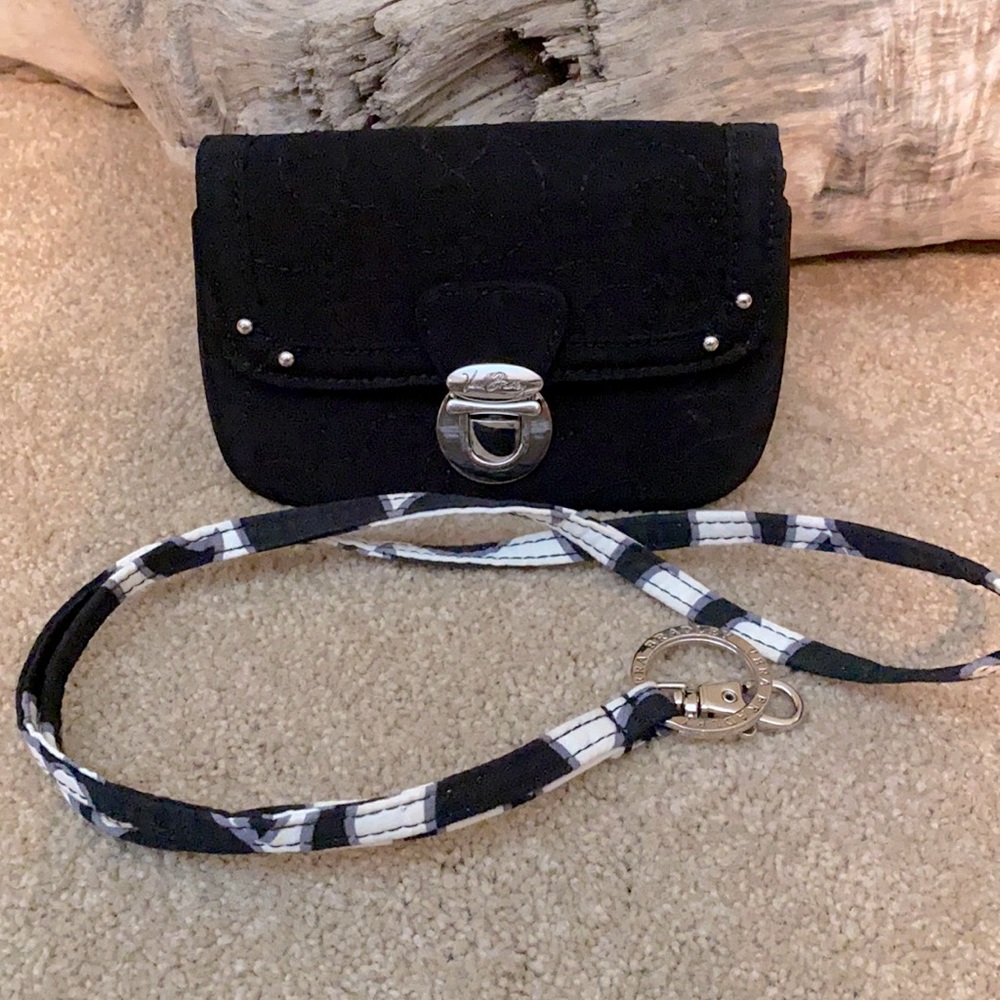 Vera Bradley ID Case/Wristlet and Lanyard